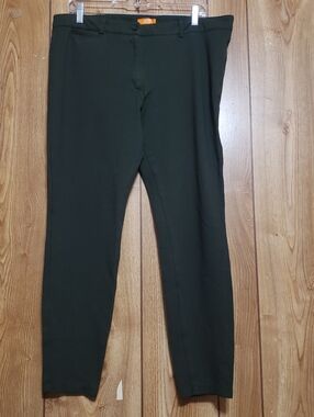 Stretch Golf Pants  16 Joe Fresh Athletic Sportswear Women Hunter Green